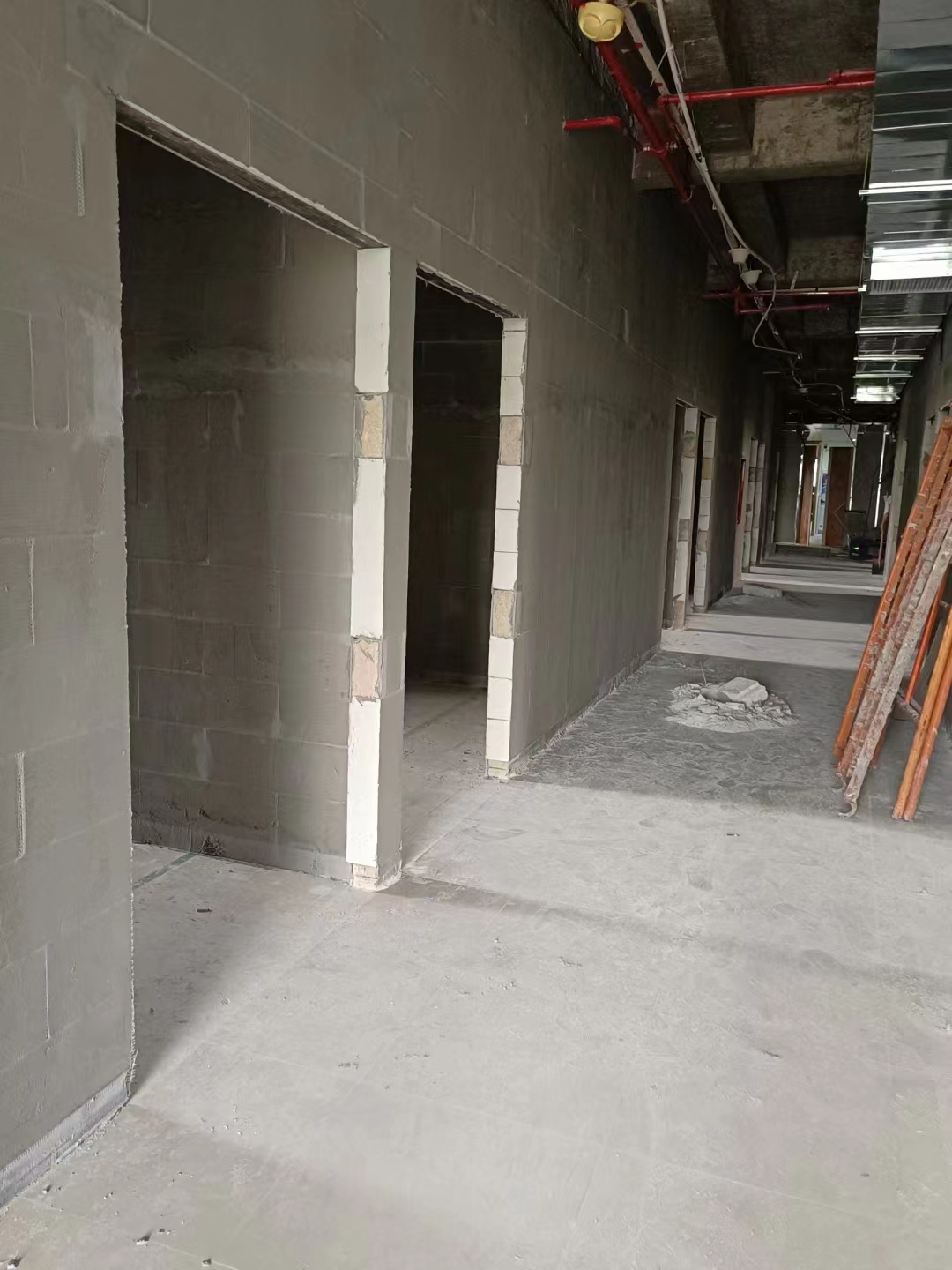 泡沫砖隔墙施工参考 4